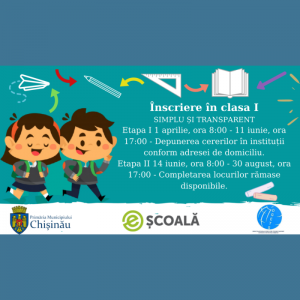 Înscriere în clasa I