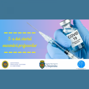 S-a dat startul vaccinării profesorilor!