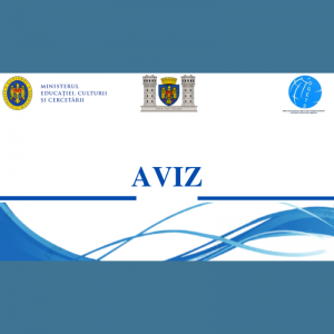 În atenția directorilor instituțiilor de învățământ secundar, ciclul I și II