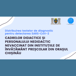 Distribuirea testelor de diagnostic pentru detectarea SARS-CoV-2