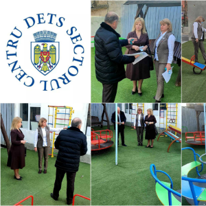 Salubrizarea teritoriului Școlii auxiliare nr. 7