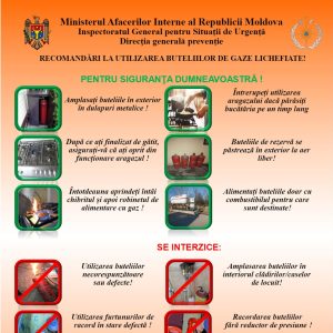Informație privind prevenirea incendiilor