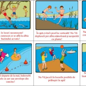 COMPORTAMENTUL PE APĂ ÎN TIMPUL SEZONULUI ESTIVAL