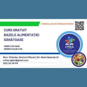 Curs gratuit despre bazele alimentației sănătoase