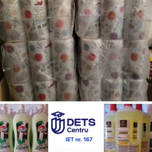 Stoc nou de produse igienice și sanitare a ajuns în Grădinițele și tabere cu sejur de zi din sectorul Centru