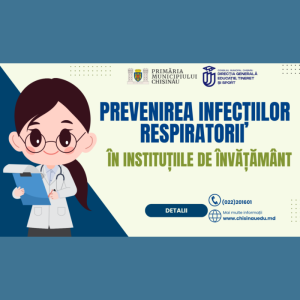 Prevenirea infecțiilor respiratorii în instituțiile de învățământ