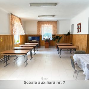 Reparația blocului alimentar în Școala- auxiliară nr. 7