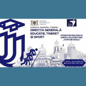 Primăria Chișinău și DGETS promovează mișcarea și spiritul de echipă prin competiția „Starturi Vesele”