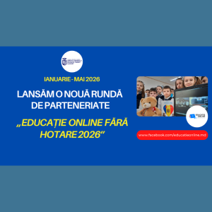 „Educație Online fără Hotare”, ediția februarie – mai 2026